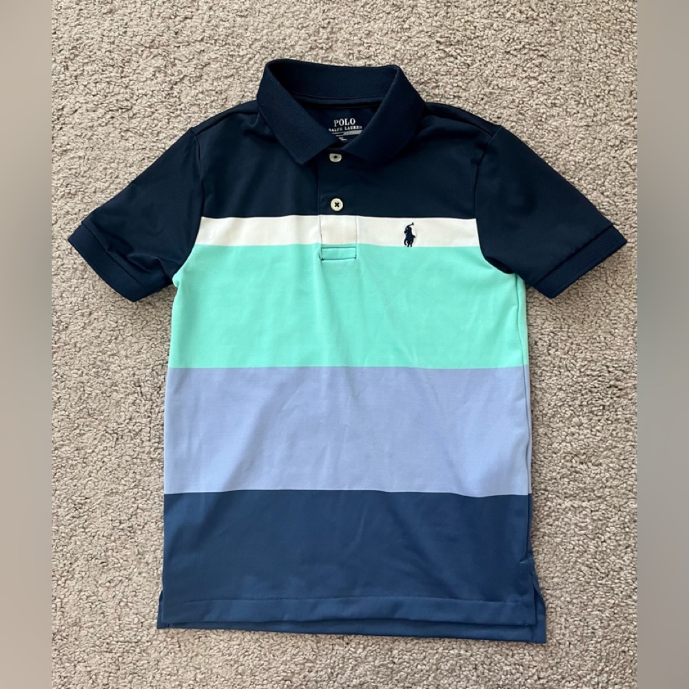 Polo Ralph Lauren color block boys shirt